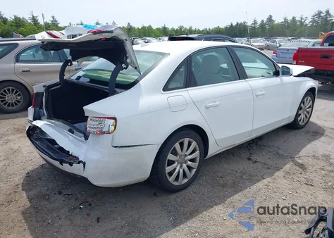 2011 Audi A4 2.0T Premium from USA, damaged, VIN WAUFFAFL7BN055175